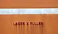 Lager X – Fullen