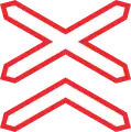 Mehrgleisiger Bahnübergang
