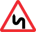 Doppelkurve (zunächst links)