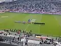 Das Spiel um Platz 5 zwischen den USA und Neuseeland am 17. August 2014 bei der Rugby-Union-Weltmeisterschaft der Frauen.