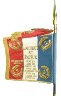 Standarte des Regiments im Jahre 1927