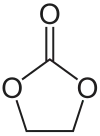 Struktur von Ethylencarbonat