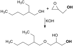 Ethylhexylglycerin aus Glycidol