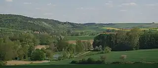 Werntal bei Eußenheim, mit Blick nach Stetten
