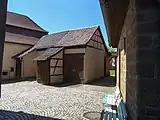 Westlicher Gadenabschnittmit Erdstall