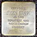 Stolperstein für Eugen Frank (Dürener Straße 211)