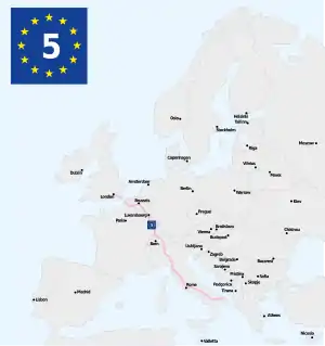 Eurovelo EV5