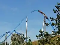 Horseshoe bei Blue Fire im Europa-Park
