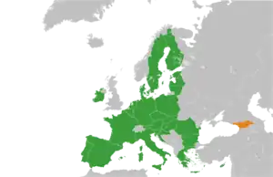 Georgien und die EU in Europa