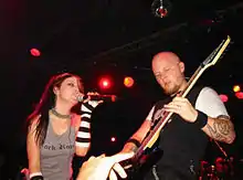 Amy Lee und Ben Moody, 2003