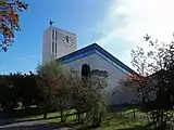 Evangelische Kirche von Süden