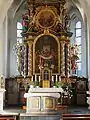 Altar mit Gemälde