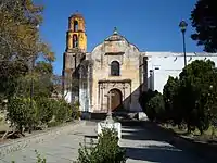 Früheste Klöster des 16 Jh. an den Hängen des Popocatepetl