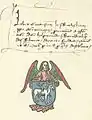 Exlibris für Hildebrand Brandenburg, um 1480