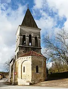 Apsis der Ortskirche