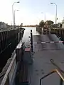 Ausfahrt Schleuse Brandenburg
