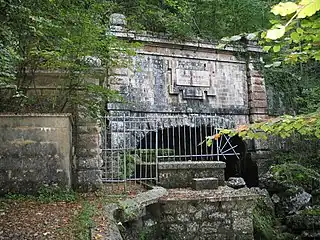 Quelle Fürstenbrunn, Ursprung des Brunnbachs und damit die Hauptquelle der Glan