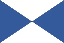 Flagge der deutschen Reederei F. A. Vinnen & Co. (gegründet 1819 in Bremen)