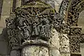 Abteikirche, linkes Scheinportal, links