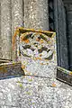 Templerkreuz auf dem First des Chors