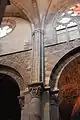 SO-Wand Mittelschiff, Pilaster mit runden Begleitern