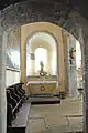 Kirche, nördl. Querschiffarm mit Kapelle
