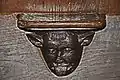Detail Chorgestühl, Fratze
