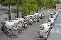 Fahrmischerwarten auf ihre Ladung