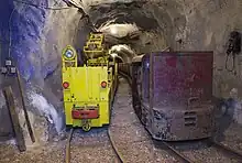 JW 20 (rechts) im Montan- und Werks­bahnmuseum Graz