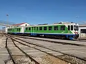 Doppeltriebwagen M4.355 der FAL in Bari Salo