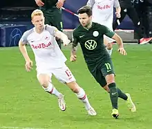 Steffen beim VfL Wolfsburg (2021)