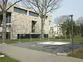 Der neue Standort neben dem Hörsaalzentrum