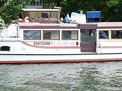 Mit dem Fantasienamen Black Pearl am Wilhelmstrand im August 2015