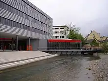 Der Lochbach auf dem Campus der HS Augsburg