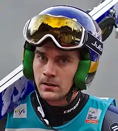 Anssi Koivuranta beim FIS Ski Jumping World Cup 2014 in Engelberg