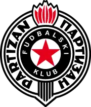 Vereinswappen des FK Partizan Belgrad