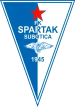 Abzeichen von Spartak Subotica