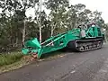 Der Crawler FWF 92 gilt das weltweit stärkste mobile Seilwindenzugfahrzeug.