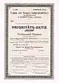 Prioritätsaktie (1894)
