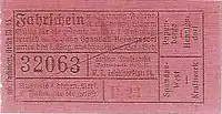 Spandau-West – Kraftwerk oder Papenberge – Hennigsdorf (30 Pf.), um 1925