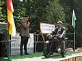 Fahrzeugpräsentation zur 7. Gedenkfahrt 2017