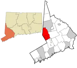 Lage von Ridgefield