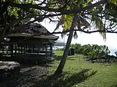 fale für Besucher am Pool