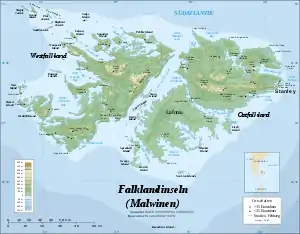 Karte von Choiseul Sound