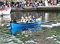 Das Ruderboot „Falkur“ des Rudervereins im Jahr 2010