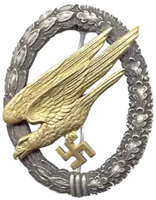 Fallschirmschützenabzeichen der Luftwaffe