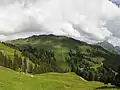 Westflanke mit Sesselbahn