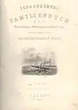 Familienbuch IX. Band, Titelblatt: Triester Leuchtturm