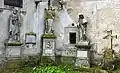 Skulpturengruppe Familiengrabstätte Grohmann