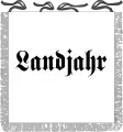 Landjahr-Banner